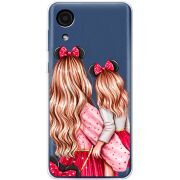 Прозрачный чехол BoxFace Samsung Galaxy A03 Core (A032F) Mouse Girls