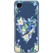 Прозрачный чехол BoxFace Samsung Galaxy A03 Core (A032F) Spring Bird