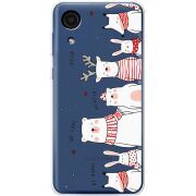 Прозрачный чехол BoxFace Samsung Galaxy A03 Core (A032F) The Friendly Beasts