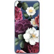 Прозрачный чехол BoxFace Samsung Galaxy A03 Core (A032F) Floral Dark Dreams