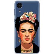 Прозрачный чехол BoxFace Samsung Galaxy A03 Core (A032F) Фрида Кало