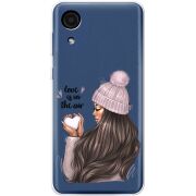 Прозрачный чехол BoxFace Samsung Galaxy A03 Core (A032F) love is in the air