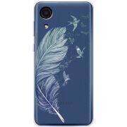 Прозрачный чехол BoxFace Samsung Galaxy A03 Core (A032F) Feather