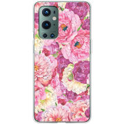 Чехол BoxFace OnePlus 9 Pro Pink Peonies
