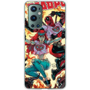 Чехол BoxFace OnePlus 9 Pro Deadpool and Mary Jane