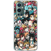 Чехол BoxFace OnePlus 9 Pro Anime Stickers