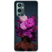 Чехол BoxFace OnePlus 9 Pro Exquisite Purple Flowers