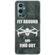 Чехол BoxFace OnePlus 9 Pro Дрон Fly Around