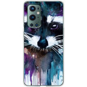 Чехол BoxFace OnePlus 9 Pro Акварельный енот