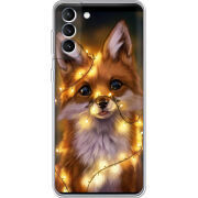 Чехол BoxFace Samsung Galaxy S21 FE (G990) Різдвяна лисичка