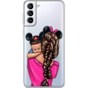 Прозрачный чехол BoxFace Samsung Galaxy S21 FE G990 Mouse Mommy