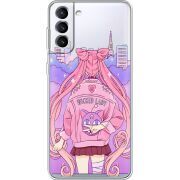 Прозрачный чехол BoxFace Samsung Galaxy S21 FE G990 Wiked Lady