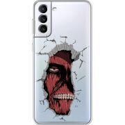 Прозрачный чехол BoxFace Samsung Galaxy S21 FE G990 Нападение Титана
