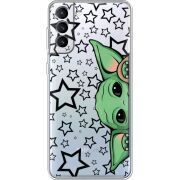 Прозрачный чехол BoxFace Samsung Galaxy S21 FE G990 Baby Yoda