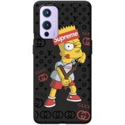 Черный чехол BoxFace OnePlus 9 Yellow Fun