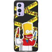 Черный чехол BoxFace OnePlus 9 White Bart