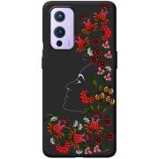 Черный чехол BoxFace OnePlus 9 3D Ukrainian Muse