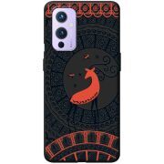 Черный чехол BoxFace OnePlus 9 Ornament