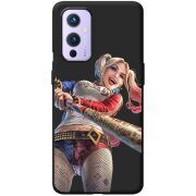 Черный чехол BoxFace OnePlus 9 Happy Harley Quinn