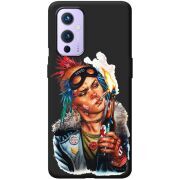 Черный чехол BoxFace OnePlus 9 Tanker Girl