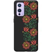 Черный чехол BoxFace OnePlus 9 Ethno