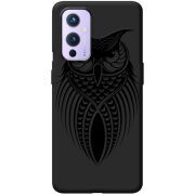 Черный чехол BoxFace OnePlus 9 Owl