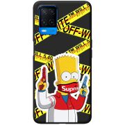 Черный чехол BoxFace OPPO A54 White Bart