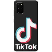 Черный чехол BoxFace Samsung Galaxy S20 Plus (G985) Tik Tok