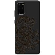 Черный чехол BoxFace Samsung Galaxy S20 Plus (G985) Chinese Dragon