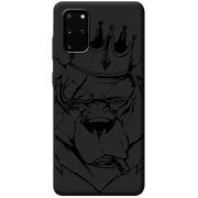 Черный чехол BoxFace Samsung Galaxy S20 Plus (G985) Bear King