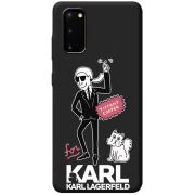Черный чехол BoxFace Samsung Galaxy S20 (G980) For Karl