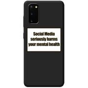 Черный чехол BoxFace Samsung Galaxy S20 (G980) 