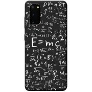Черный чехол BoxFace Samsung Galaxy S20 (G980) E=mc2