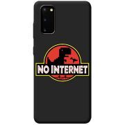 Черный чехол BoxFace Samsung Galaxy S20 (G980) No Internet
