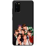 Черный чехол BoxFace Samsung Galaxy S20 (G980) BTS