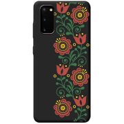 Черный чехол BoxFace Samsung Galaxy S20 (G980) Ethno