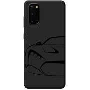 Черный чехол BoxFace Samsung Galaxy S20 (G980) Sportcar