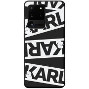 Черный чехол BoxFace Samsung Galaxy S20 Ultra (G988) White Karl