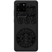 Черный чехол BoxFace Samsung Galaxy S20 Ultra (G988) Black Coffee