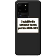 Черный чехол BoxFace Samsung Galaxy S20 Ultra (G988) 