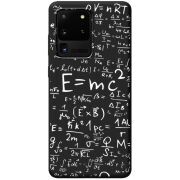Черный чехол BoxFace Samsung Galaxy S20 Ultra (G988) E=mc2