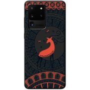 Черный чехол BoxFace Samsung Galaxy S20 Ultra (G988) Ornament