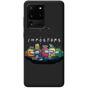 Черный чехол BoxFace Samsung Galaxy S20 Ultra (G988) Among Us Impostors