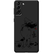 Черный чехол BoxFace Samsung Galaxy S21 Plus (G996) 