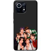 Черный чехол BoxFace Xiaomi Mi 11 BTS