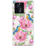 Чехол BoxFace ZTE Blade V30 Birds and Flowers