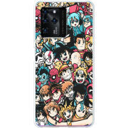 Чехол BoxFace ZTE Blade V30 Anime Stickers
