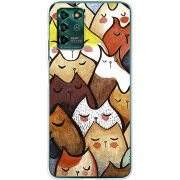 Чехол BoxFace ZTE Blade V30 Vita Sleepy Cats
