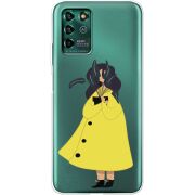 Прозрачный чехол BoxFace ZTE Blade V30 Vita Just a Girl