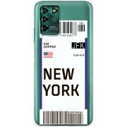 Прозрачный чехол BoxFace ZTE Blade V30 Vita Ticket New York